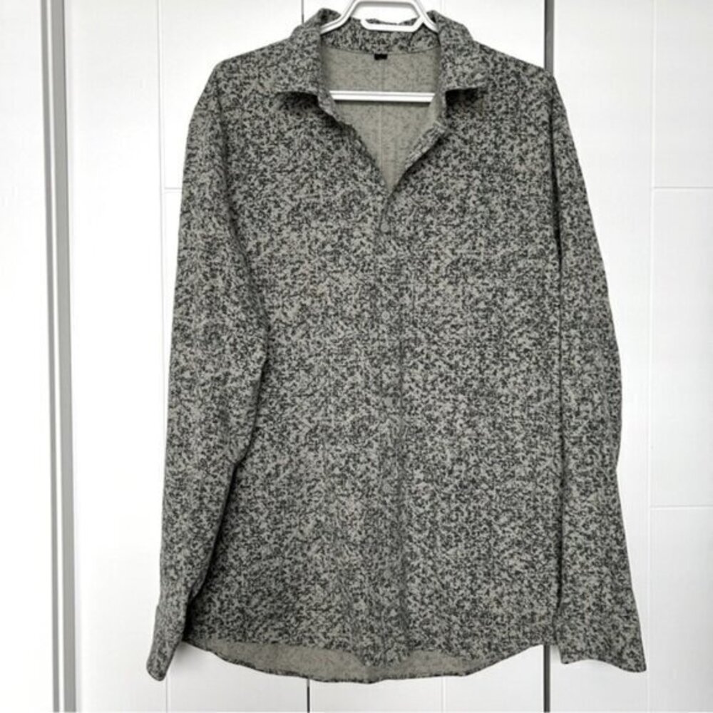 Lululemon Particle Camo Performance Button Front Shirt.